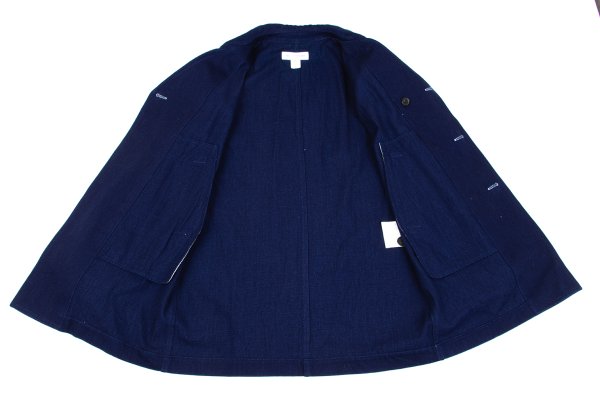 COMME des GARCONS SHIRT Indigo Cotton Jacket Blue Size L