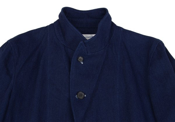 COMME des GARCONS SHIRT Indigo Cotton Jacket Blue Size L
