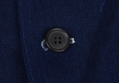 COMME des GARCONS SHIRT Indigo Cotton Jacket Blue Size L