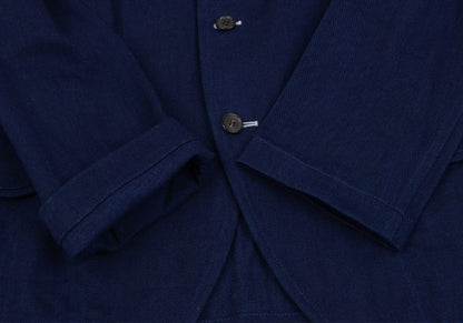 COMME des GARCONS SHIRT Indigo Cotton Jacket Blue Size L