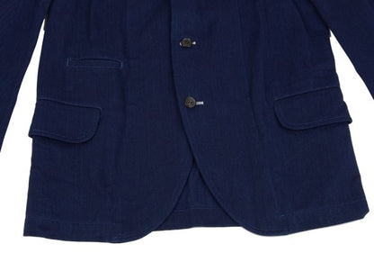 COMME des GARCONS SHIRT Indigo Cotton Jacket Blue Size L