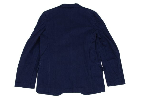 COMME des GARCONS SHIRT Indigo Cotton Jacket Blue Size L