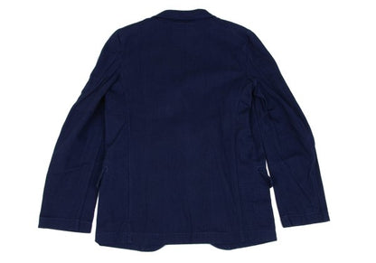 COMME des GARCONS SHIRT Indigo Cotton Jacket Blue Size L