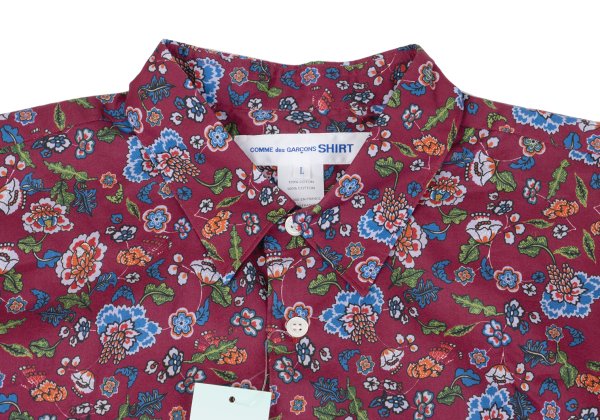 COMME des GARCONS SHIRT 19AW Botanical Shirt Red Size L