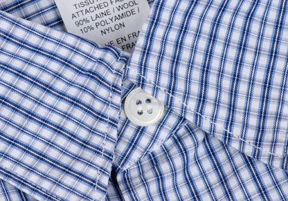 COMME des GARCONS SHIRT 09AW Mixed Check Shirt Blue Size L