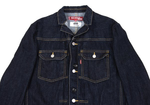 eye JUNYA WATANABE MAN x Levi's Leather Jacket Indigo Size M