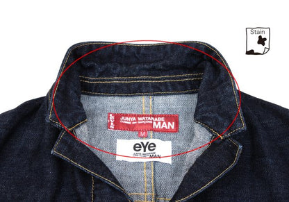 eye JUNYA WATANABE MAN x Levi's Leather Jacket Indigo Size M
