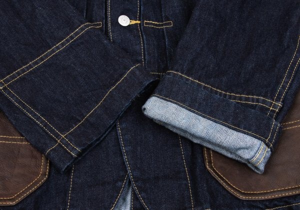 eye JUNYA WATANABE MAN x Levi's Leather Jacket Indigo Size M