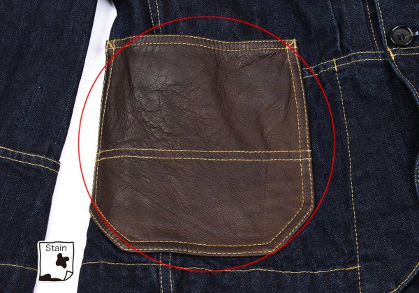eye JUNYA WATANABE MAN x Levi's Leather Jacket Indigo Size M