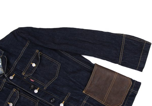 eye JUNYA WATANABE MAN x Levi's Leather Denim Indigo Size M
