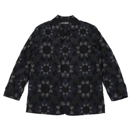 ISSEY MIYAKE MEN A-POC INSIDE Geometric Jacket Black Size 1