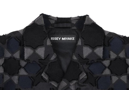 ISSEY MIYAKE MEN A-POC INSIDE Geometric Jacket Black Size 1