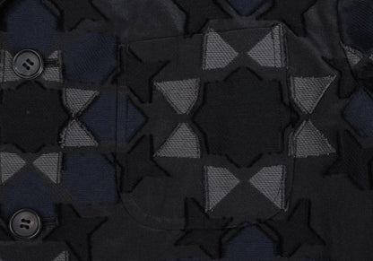 ISSEY MIYAKE MEN A-POC INSIDE Geometric Jacket Black Size 1