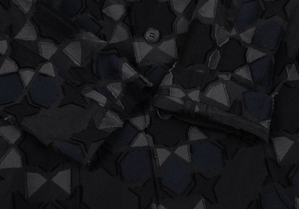 ISSEY MIYAKE MEN A-POC INSIDE Geometric Jacket Black Size 1