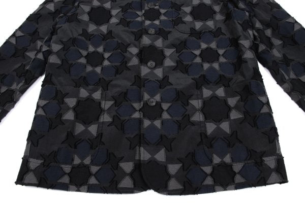 ISSEY MIYAKE MEN A-POC INSIDE Geometric Jacket Black Size 1