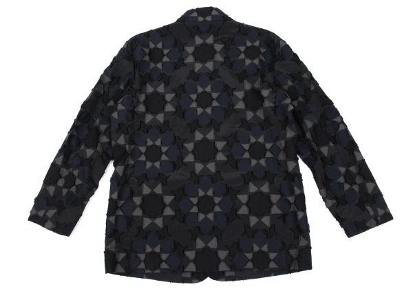 ISSEY MIYAKE MEN A-POC INSIDE Geometric Jacket Black Size 1
