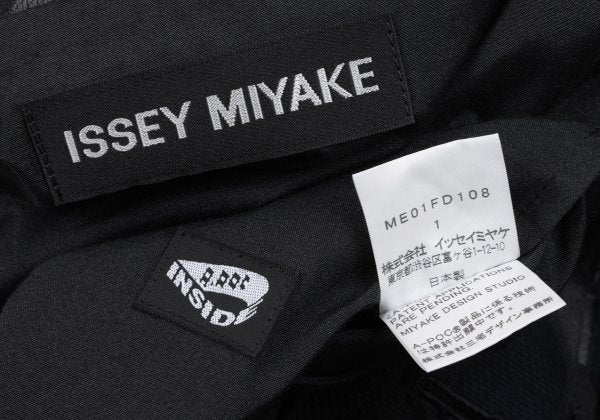 ISSEY MIYAKE MEN A-POC INSIDE Geometric Jacket Black Size 1