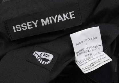 ISSEY MIYAKE MEN A-POC INSIDE Geometric Jacket Black Size 1