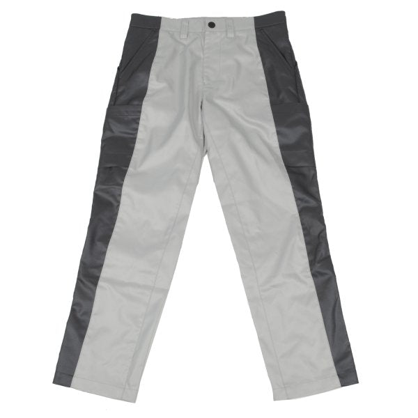 ISSEY MIYAKE MEN Poly Side Panel Tapered Pants Gray Size 2