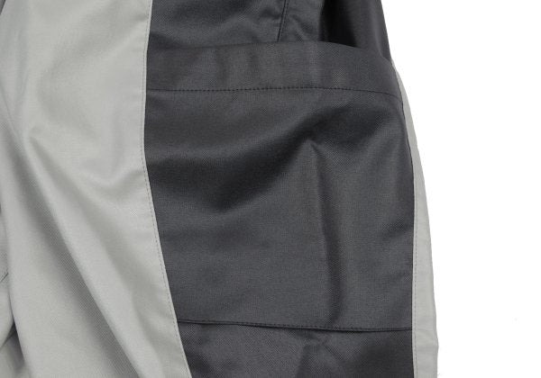 ISSEY MIYAKE MEN Poly Side Panel Tapered Pants Gray Size 2