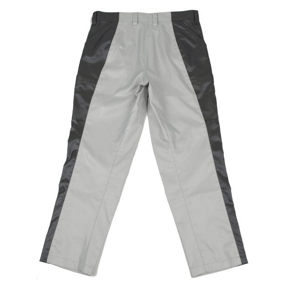 ISSEY MIYAKE MEN Poly Side Panel Tapered Pants Gray Size 2