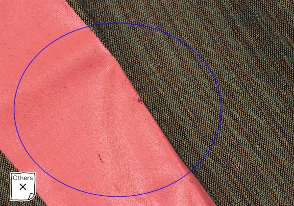 MASAKI MATSUSHIMA Wool Blend Pigment Line Pants Khaki Size 2