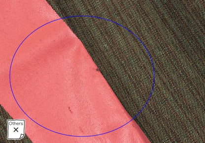MASAKI MATSUSHIMA Wool Blend Pigment Line Pants Khaki Size 2