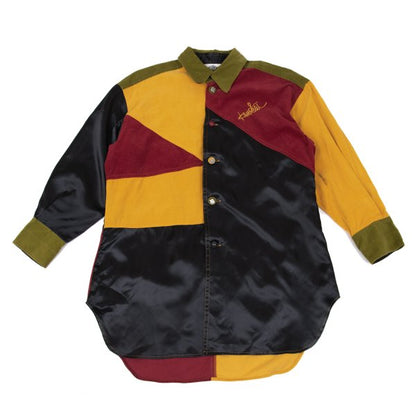KANSAI IMPACT Mixed Material Corduroy Shirt Multi Size F2