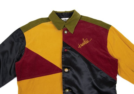 KANSAI IMPACT Mixed Material Corduroy Shirt Multi Size F2