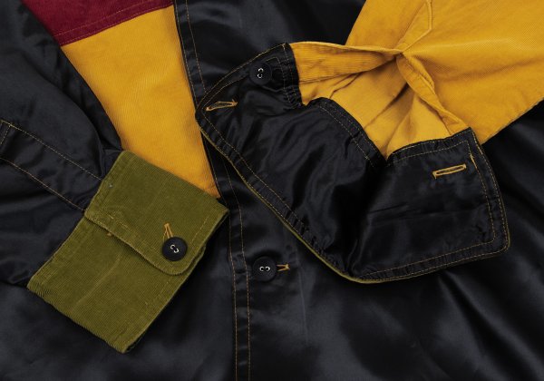KANSAI IMPACT Mixed Material Corduroy Shirt Multi Size F2