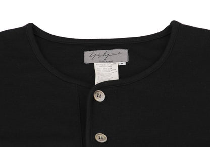 Yohji Yamamoto POUR HOMME 96AW Wool Rayon Neck Black Size M