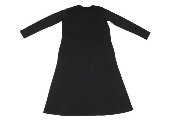 Yohji Yamamoto POUR HOMME 96AW Wool Rayon Neck Black Size M