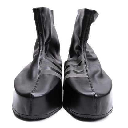 Y-3 KYASU OVERBOOT Leather Boots Black Size 26cm