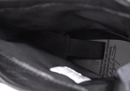 Y-3 KYASU OVERBOOT Leather Boots Black Size 26cm