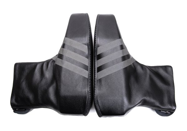 Y-3 KYASU OVERBOOT Leather Boots Black Size 26cm