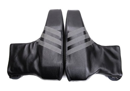 Y-3 KYASU OVERBOOT Leather Boots Black Size 26cm