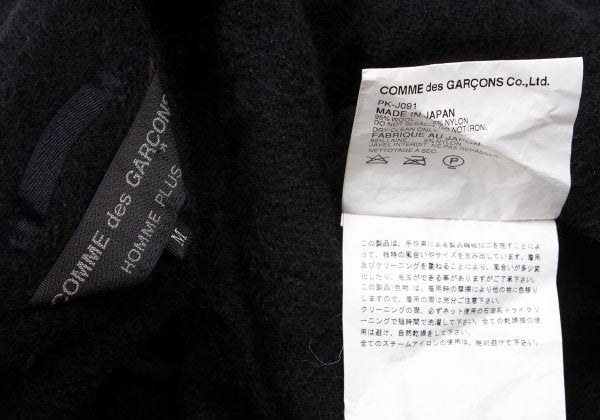 COMME des GARCONS HOMME PLUS 03AW Jacket Black Size M