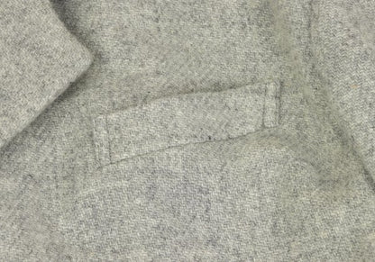 Jean Paul GAULTIER HOMME Wool Velour Panel Coat Grey Size M