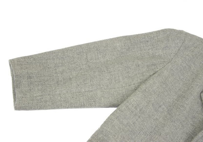 Jean Paul GAULTIER HOMME Wool Velour Panel Coat Grey Size M