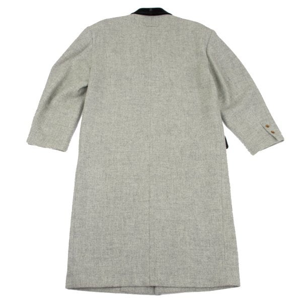 Jean Paul GAULTIER HOMME Wool Velour Panel Coat Grey Size M