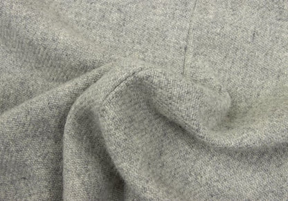 Jean Paul GAULTIER HOMME Wool Velour Panel Coat Grey Size M