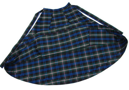 MSGM Tartan Check Belted Midi Skirt Multi Size 42