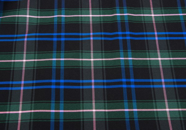 MSGM Tartan Check Belted Midi Skirt Multi Size 42