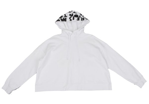 Maison Martin Margiela AIDS Print Hoodie White Size S