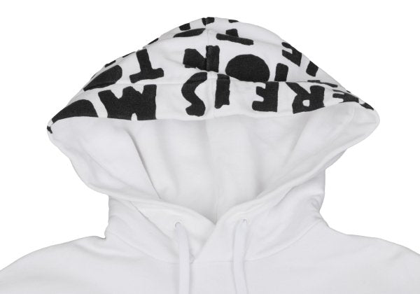 Maison Martin Margiela AIDS Print Hoodie White Size S
