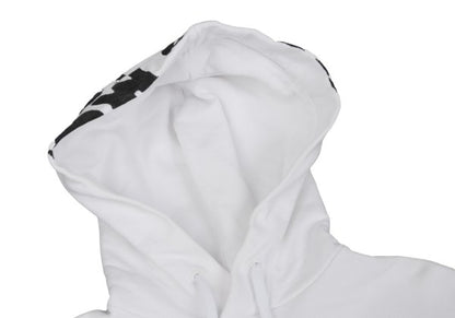 Maison Martin Margiela AIDS Print Hoodie White Size S
