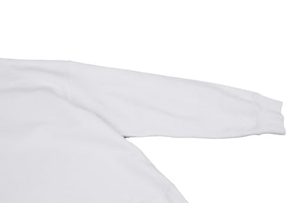 Maison Martin Margiela AIDS Print Hoodie White Size S