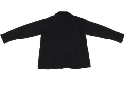 Yohji Yamamoto POUR HOMME Wool Blend Zip Jacket Black Size M