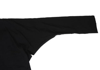 Yohji Yamamoto POUR HOMME 18AW Gabardine Coat Black Size 3