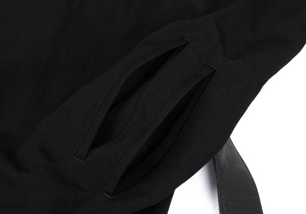 Yohji Yamamoto POUR HOMME 18AW Gabardine Coat Black Size 3